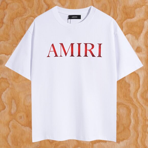 AMIRI Men's White Short Sleeve